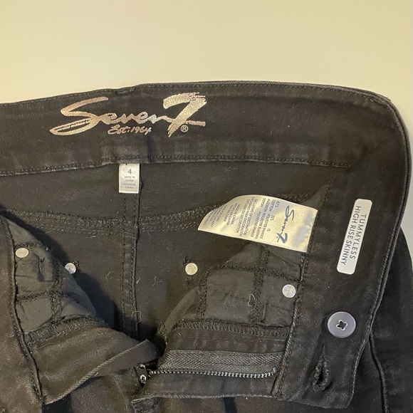 Seven7 Tummyless High Rise Skinny Jeans - Picture 5 of 6